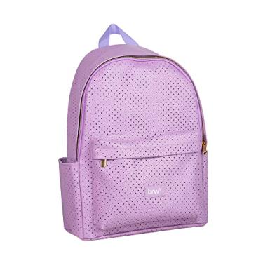 Imagem de Mochila Escolar Driff Perfurada Lilás, BRW