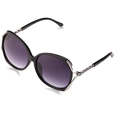Imagem de Southpole Óculos de sol feminino 1080SP borboleta, preto, 60 mm, Preto, 60 mm