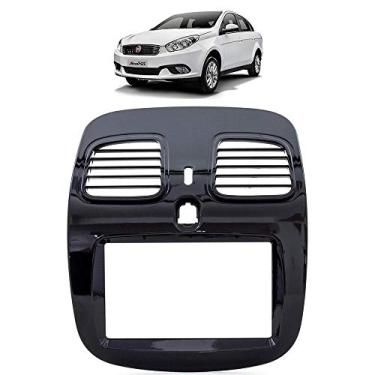 Imagem de moldura fiamon 2 din grand siena - black piano