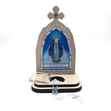 Imagem de Capela Com Porta Intenções E Terço Maria Passa Na Frente