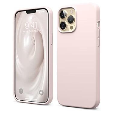 Imagem de elago Capa compatível com iPhone 13 Pro Max, capa de silicone líquido, capa protetora de câmera de corpo inteiro, à prova de choque, capa de telefone fina, forro de microfibra macia antiarranhões, 17