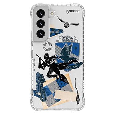 Imagem de Capa Anti Impacto Slim Gocase Compatível com Galaxy S22 (6.1 Pol) (Harry Potter - Corvinal Patches)