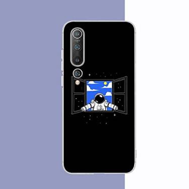 Imagem de Capa de telefone Moon Astronaut para Samsung S21 A10 para Redmi Note 7 9 para Huawei P30Pro Honor 8X 10i capa, A8, para Redmi Note9 4G