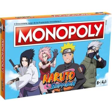 Imagem de Jogo De Tabuleiro Monopoly Naruto Shippuden Hasbro Wm00167 (2-6 Jogado