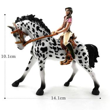 Imagem de Hot Equestrian Knight Rider Horse Animal Model Figura de Ação