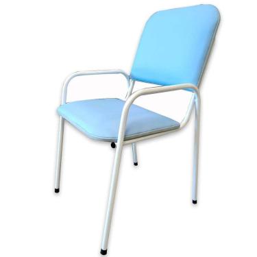 Imagem de Cadeira Para Recepção Em Clínica Hospital  e Laboratório Azul Medcombo