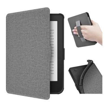 Imagem de enoxboo Capa para Kobo Clara HD de 2018, 6 Polegadas, Estojo com TPU Mole Traseiro e Alça de Mão, Tampa para Ereader com Fechamento Magnético