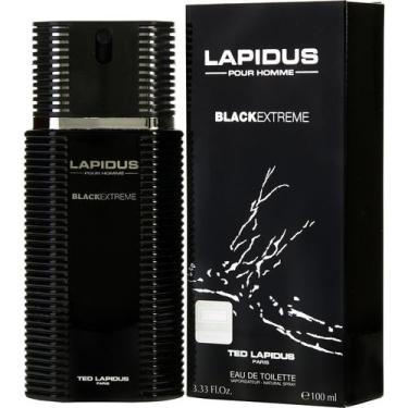 Imagem de Perfume Preto Extreme Lapidus Pour Homme 3,3 Oz - Ted Lapidus