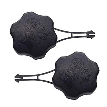 Imagem de Carbman Pacote com 2 tampas de reposição para tanque de combustível 594061 serve para tanques 594112 para motores das séries 675exi e 725exi