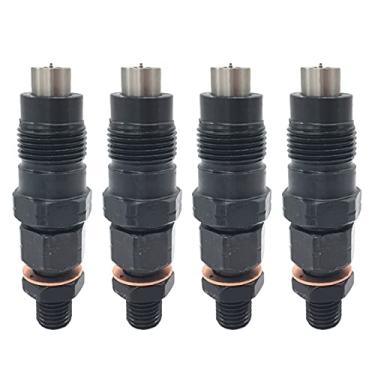 Imagem de EPSIRMP MD196607 4 peças de injetores de combustível compatíveis com motor Mitsubishi L200 L300 L400 4D56