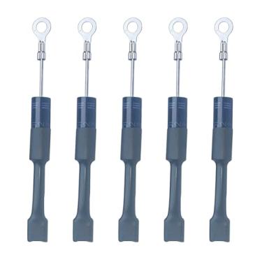 Imagem de 5 PCS WB27X10597 Diodos de micro-ondas 0,35A 12KV Compatível GE, LG, Amana, Electrolux, Kenmore, Maytag, Whirlpool, Peças substituíveis T3512, 3512, HVM12, 512H Diodo de Alta Tensão (CL01-12)