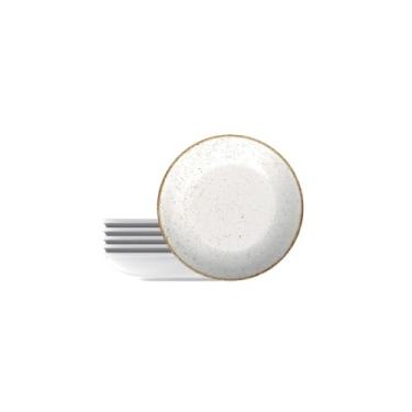 Imagem de Conjunto De Pratos Fundos 06 Peças Rústico Marrom Tramontina