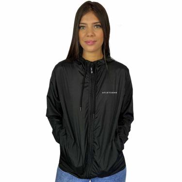 Imagem de Jaqueta Corta Vento Light Feminino Preto WSS Atletismo-Feminino