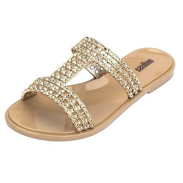 Imagem de Melissa Glowing Slide Bege Ouro 33820BO-33/34