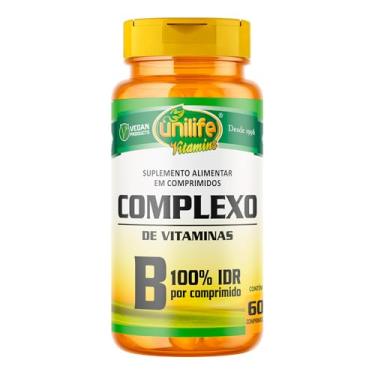 Imagem de Vitaminas do Complexo B Unilife 60 Comp
