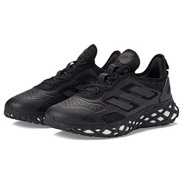 Imagem de adidas Tênis de corrida masculino Web Boost, Preto/Preto/Preto, 44