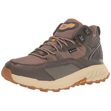 Imagem de New Balance Tênis de corrida masculino Fresh Foam X Hierro Mid GTX V1 Trail, Wren/Bungee/Golden Hour, 8 Wide