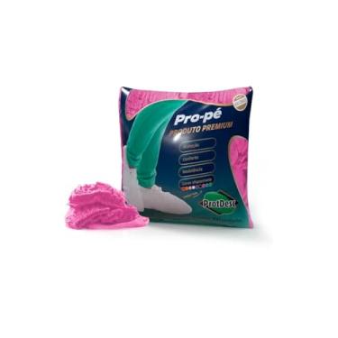 Imagem de Sapatilha propé descartável Protdesc protetor de calçado rosa pink