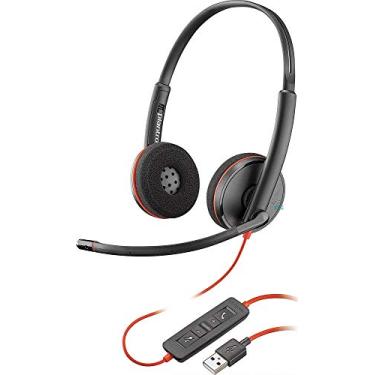 Imagem de Plantronics Headset Blackwire USB C3220 209745-101T, com fio