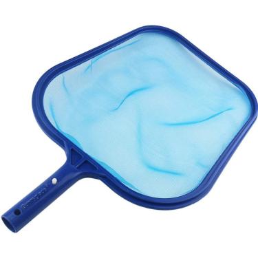Imagem de Sunnyglade Suprimentos de limpeza de piscina/Ancinho de folha de piscina resistente profissional rede de moldura de malha fina/rede de limpeza de folhas (44,5 x 30 cm)