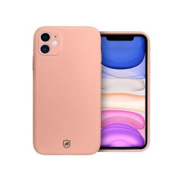 Imagem de Capa case capinha para iPhone 11 - Silicon Premium Rosa - Gshield