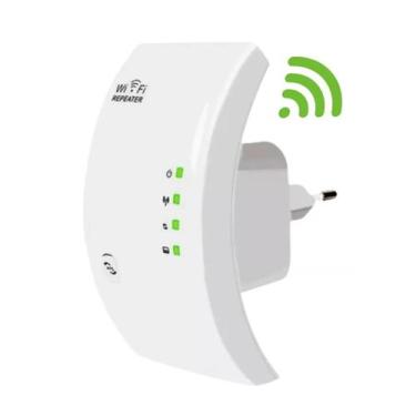 Imagem de Repetidor De Sinal Internet 600Mbps Branco 110V/220V Wifi - Monac