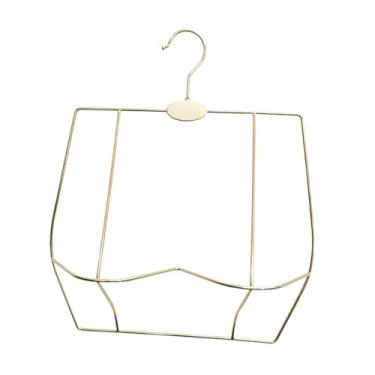 Imagem de DimyFew Suporte para Cabide de Sutiã, Prateleira para Exposição de Roupas íntimas, Estocador de Roupas de Praia, Ouro