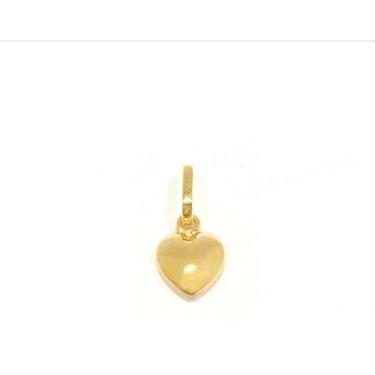 Imagem de Pingente Coração De Ouro 18k Feminino - Golden Maison Joias, Dourado