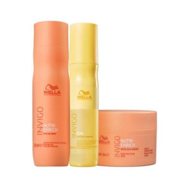 Imagem de Kit Wella Professionals Trio Invigo Nutri-Enrich Presente (3 produtos)