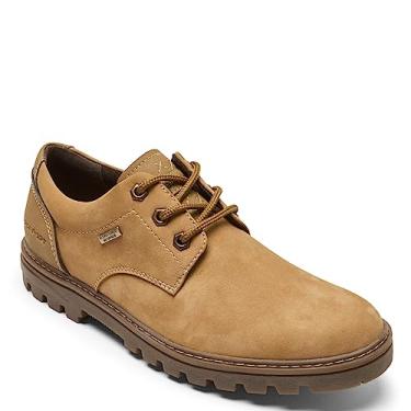 Imagem de Rockport Sapato Oxford masculino, para clima ou não à prova d'água, bico liso, Nobuck de trigo, 7 Wide