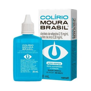 Imagem de Colírio Moura Brasil 015 + 03mg solução oftálmica frasco com 20ml