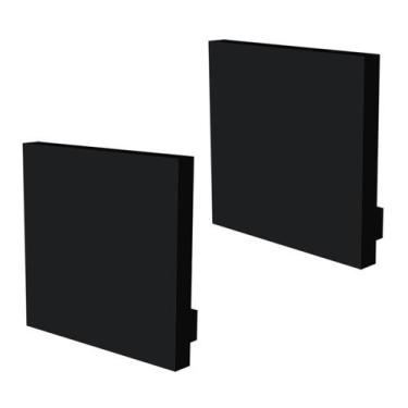 Imagem de Kit Acessórios Taschibra Para Perfil Sobrepor Cimo, Preto
