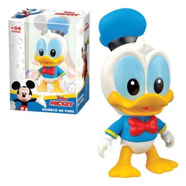 Imagem de Boneco Em Vinil Pato Donald Mickey Mouse E Amigos Disney 12 cm - Líder
