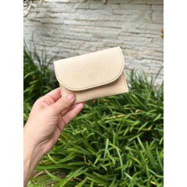 Imagem de Carteira Amora Feminina Pequena E Compacta Porta Cartão , Moedas, Cnh 