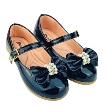 Imagem de Sapatilha Infantil Menina Boneca Verniz Confortável SPT-503 - Drinity,