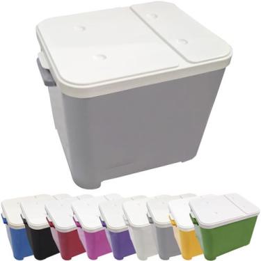 Imagem de Container Porta Ração Canister Plástico com Tampa Protege Conserva Fur