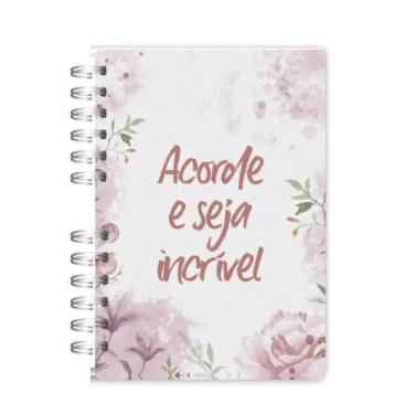Imagem de Caderno Acorde e seja incrível 15x21cm - Mel'art Papelaria Criativa