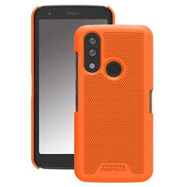Imagem de Wireless PROTECH Capa compatível com telefones CAT S62 e CAT S62 PRO, capa rígida protetora (laranja)