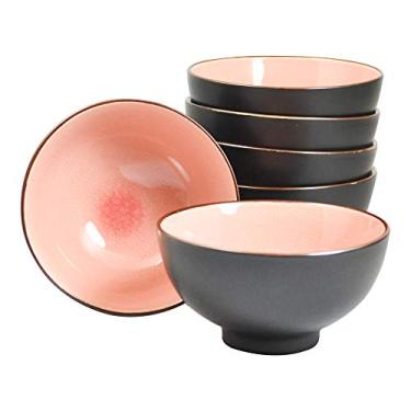 Imagem de Tigela de chá Ja Chawan (conjunto com 6), 562 ml, rosa