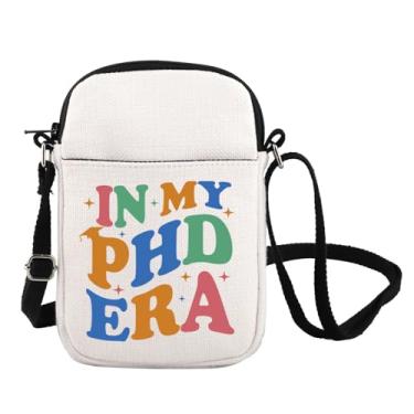 Imagem de Bolsa tiracolo PHD Gift In My PHD Era, bolsa de ombro reutilizável para doutorado, Phd Cb