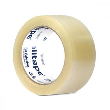 Imagem de Fita Embal Alltape 48X45 Transp - Kit C/4 Unidades