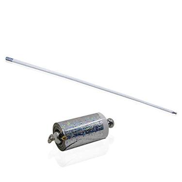 Imagem de Enjoyer Truques de mágica de metal para magias profissionais mágicos ilusão de perto, 109 cm (branco)