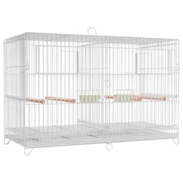 Imagem de Gaiola Criadeira Para Curió Com Passadores Laterais Quatiguá - Gaiolas