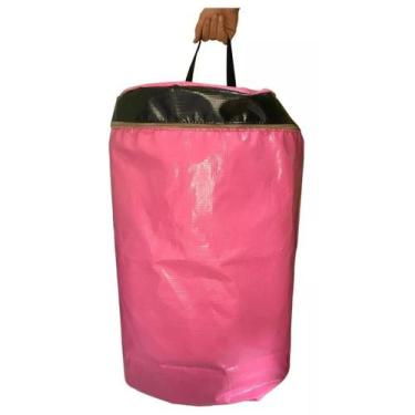 Imagem de Bolsa De Sacoleira Viagem Lona Impermeável SEM CARRINHO - Mazza, Rosa,