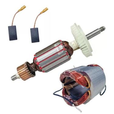 Imagem de Induzido, Bobina, Carvão Esmerilhad Bosch Gws8-115 1800 220v - Bolte