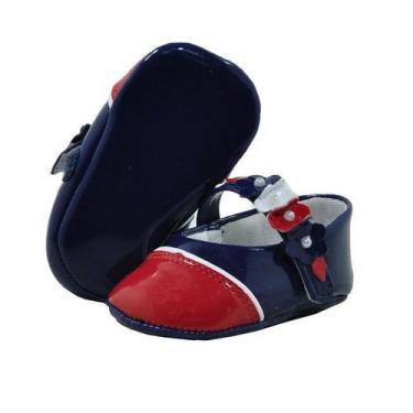 Imagem de Calçados Sapatinho de Bebê - Sapatilha Feminina - Bicho de Pé - REF: 6