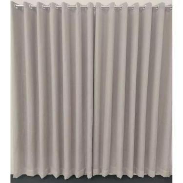 Imagem de Cortina Linho Com MIcrofibra 3,00x2,50 Argola - Salvatex Confecções, C