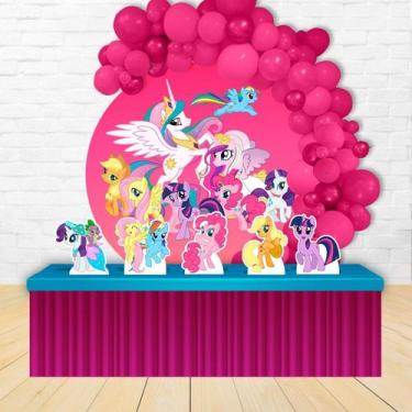 Imagem de Painel Redondo E Displays My Little Pony - IMPAKTO VISUAL
