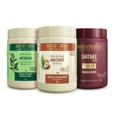 Imagem de Kit Cronograma Cabelos Danificados 1kg - Bio Extratus