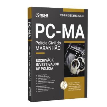 Imagem de Apostila PC-MA 2024 - Escrivão e Investigador de Polícia